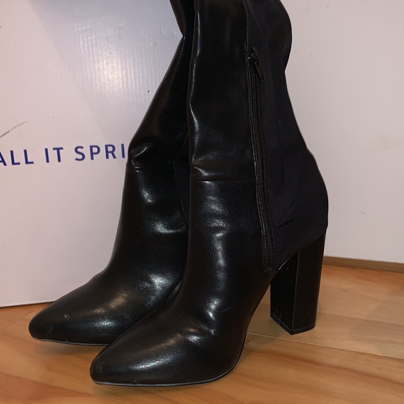 Call it Spring Aldo Fontana High Knee Waterproof Boots - Picture 2 of 4